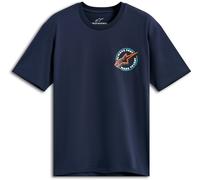 Alpinestars Aorbit CSF, maglietta XS male Blu Scuro/Bianco/Arancione