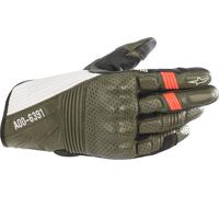 Alpinestars AS-DSL Kei Guanti da moto, Verde/Bianco/Nero, Taglia 3XL