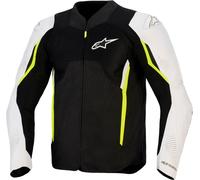 Alpinestars AST V3 Air, giacca in tessuto XL male Nero/Argento/Giallo Fluo
