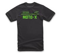 Alpinestars Astars Moto-X Maglietta, nero-verde, taglia S per maschi