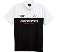 Alpinestars Astars Paddock Polo, nero-bianco, taglia M per maschi