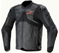 Giacca Moto in Pelle Alpinestars Atem V5 Nero52 Nero