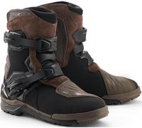Alpinestars Belize V2 Drystar Stivali da moto impermeabili, nero-marrone, taglia 48 per maschi