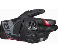 Alpinestars Belize v3 Drystar Guanti da moto impermeabili, nero-grigio-rosso, taglia 2XL per maschi