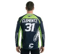 Alpinestars Bicycle Maglietta A Maniche Lunghe Jerome Clementz Replica Green / White