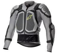 Alpinestars Bionic Action 2 nero-grigio-giallo fluo M