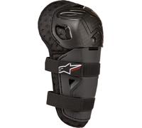 Alpinestars Bionic Action Kickstart Protektors per ginocchia per bambini, nero-rosso