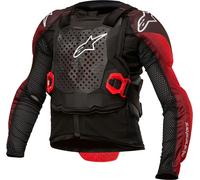 Alpinestars Bionic Tech Giacca Youth Protector, nero-rosso, taglia L XL