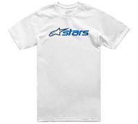 Alpinestars Blaze 2.0 CSF, maglietta XXL male Bianco/Blu Scuro/Blu