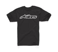 Alpinestars Blaze Classic Tee T-Shirt, Uomo, Navy/White, S
