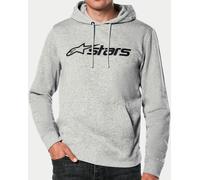 Alpinestars Blaze V3, felpa con cappuccio XL male Grigio/Nero