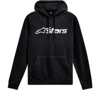 Alpinestars Blaze V3, felpa con cappuccio XL male Nero/Bianco