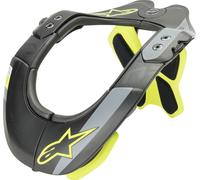Protettore collo Alpinestars BNS Tech-2 nero giallo - XS-M