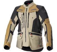 Alpinestars Bogotá Pro, giacca tessile Drystar XXL male Nero/Beige/Marrone Chiaro