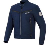 Alpinestars Bruiser Giacca tessile da motocicletta, blu scuro, Taglia M