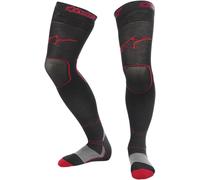 Alpinestars Calze Tech Layer Lunghe MX 2025 Motocross Off Road Quad Nero Rosso