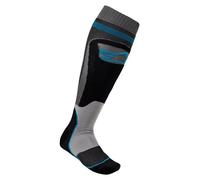 ALPINESTARS - CALZE TECNICHE MOTOCROSS MX PLUS-1 NERO/AZZURRO