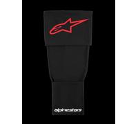 Alpinestars RK-S Knee Sleeves per ginocchiere, nero-rosso per maschi