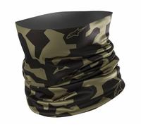 Alpinestars CAMO Neck Tube - verde militare nero (6080)