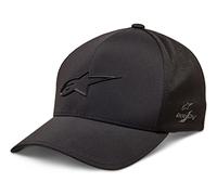 Alpinestars cappellino flexfit in mesh tecnico logo frontale Hats, Uomo, Ageless Delta Hat Black, S/M
