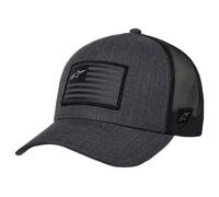 Alpinestars Flag Snapback Berretto, antracite/nero, Taglia unica