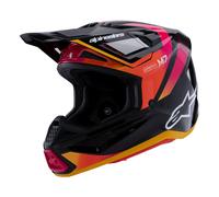 Casco S-M7 RISE Giallo Rosa ALPINESTARS - UE: L