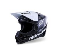 Alpinestars SM3 Radium, casco da motocross M male Nero/Bianco/Grigio