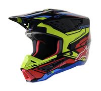 Casco SM5 ACTION 2 Giallo Rosso ALPINESTARS - UE: 2XL