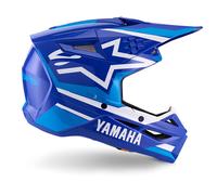 Casco da motocross Alpinestars S-M3 YAMAHA, collezione blu e bianca XL