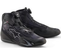 Alpinestars Celer Superair Scarpe da motociclismo, nero/grigio scuro, Taglia 8
