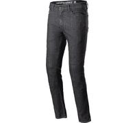 Alpinestars Pantaloni da moto Cerium Tech-Stretch Denim Uomo Nero lavato Taglia 30
