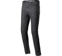Alpinestars Cerium Denim Tech Pantaloni tessili da moto, nero, taglia 38 per maschi