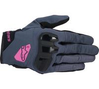 Alpinestars Chrome, guanti corti da donna XL female Grigio Scuro/Nero/Fucsia