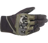 Alpinestars Chrome Guanti da moto, nero-verde, taglia S per maschi