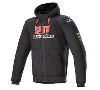 Alpinestars Chrome Ignition Monster FQ20 Giacca moto nero-rosso-bianco-verde L