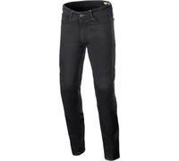 Alpinestars Copper V3 Denim Pantaloni tessili moto, nero, taglia 38 per maschi