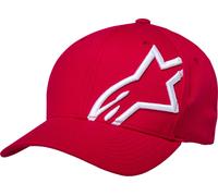 Alpinestars Corp Shift 2 Flexfit Tappo, bianco-rosso, taglia S M per maschi