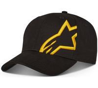 Alpinestars Corp Snap 2 Cap, nero/giallo, Taglia unica