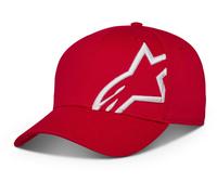 Alpinestars Corp Snap 2 Cap, Rosso/Bianco, Taglia unica