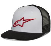 Alpinestars Corp Trucker Tappo, bianco/nero, Taglia unica