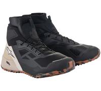 Alpinestars CR-1 Scarpe da moto, nero/marrone, Taglia 11 (44)