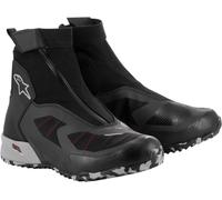 Alpinestars CR-8 Gore-Tex scarpe da moto impermeabili, nero/grigio/rosso, Taglia 9