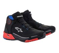 Alpinestars CR-X Drystar Honda Collection Stivali da moto nero-rosso-blu 43,5