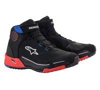 Alpinestars CR-X Drystar Honda Collection Stivali da moto nero-rosso-blu 44