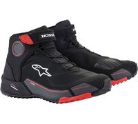 Alpinestars CR-X Honda, scarpe Drystar 12 US male Nero/Rosso/Grigio