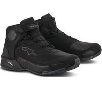 Alpinestars CR-X, scarpe Drystar 7.5 US male Nero/Nero