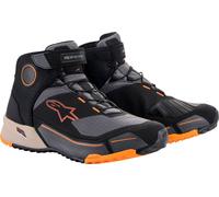 Alpinestars CR-X, scarpe Drystar 8 US male Nero/Grigio/Beige/Arancione