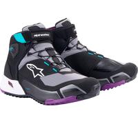 Alpinestars CR-X, scarpe Drystar donna 11 US male Nero/Grigio/Turchia/Lilla