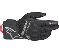 Alpinestars Crestone GTX Guanti da moto impermeabili, nero, taglia 2XL per maschi