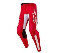 Alpinestars Cross - Pantaloni da Cross, Colore: Rosso, Taglia 34, Marsrosso/Bianco